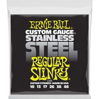Image de Ernie Ball Stainless Steel Regular 10 46 2246