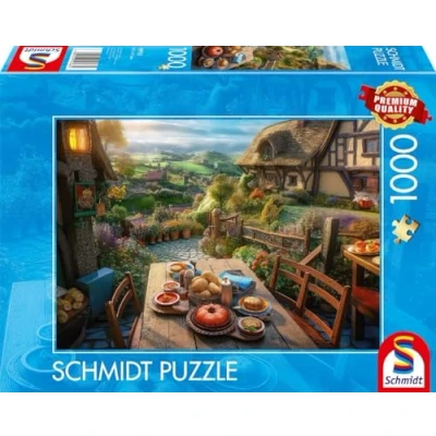 Afbeelding van Frühstuk met Aussicht (1000 stukjes)