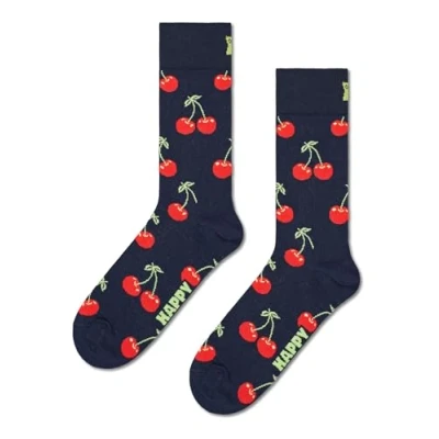Afbeelding van Happy Socks Cherry SOCK Unisex Sokken, Maat: 41 46, Blue