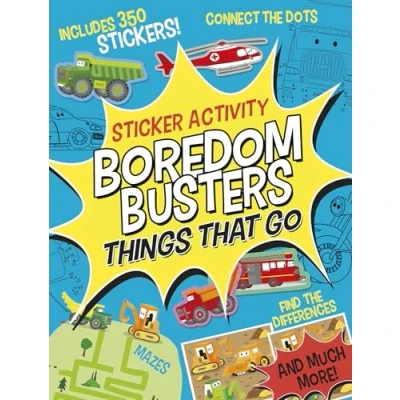 Afbeelding van Boredom Busters: Things That Go Sticker Activity