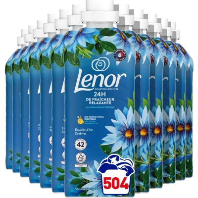 Afbeelding van Lenor Wasverzachter Zeebries 12 x 42 Wasbeurten