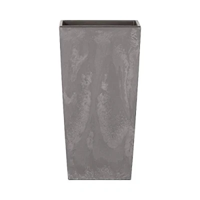 Afbeelding van Bloempot Hoog Vierkant Urbi Square Effect 22x22x42cm MARENGO Prosperplast