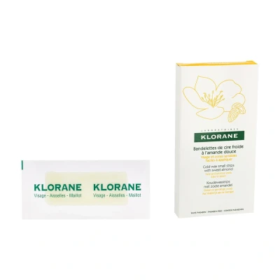 Afbeelding van Klorane Bandelettes Peau Amande de cire froide