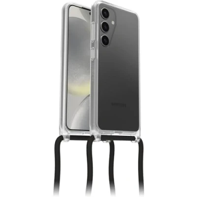 Afbeelding van OtterBox React Halsketting Smartphone Housse avec chaine, Mobiele telefoonketen, Transparant