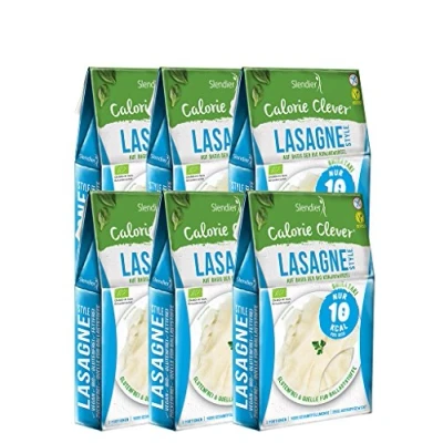 Afbeelding van Shirataki Slendier biologische konjac pasta Lasagne Paque (6 x 250 g)