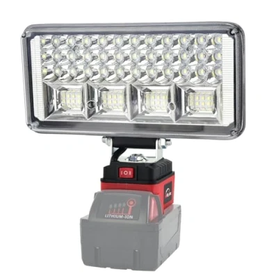 Afbeelding van AUTOJARE Draadloze lamp van 7 inch voor Milwaukee m18