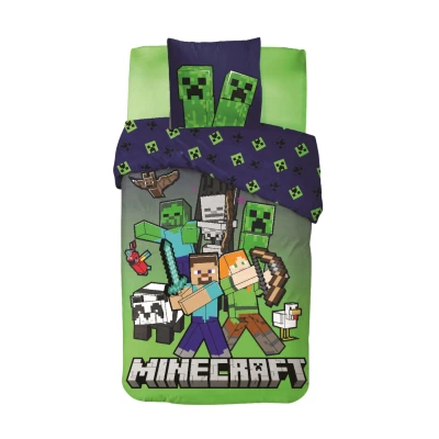 Afbeelding van Minecraft Dekbedovertrek Team 8721122780657