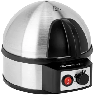 Afbeelding van Clatronic 263 118 EK 3321 Eierkoker met hardheidsinstelling (7 eieren) 400 Watt inox