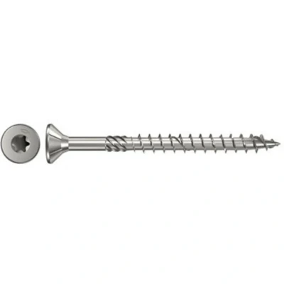 Afbeelding van Fischer 657026 Spaanplaatschroeven 3.5 mm 40 Binnen T, Interne vertanding, TX, Torx, T profiel RVS V2A Corrosiebestendig 200 stuk(s)