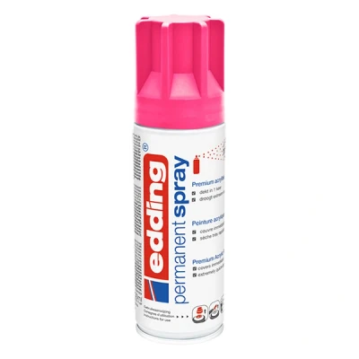 Image de Edding 5200 spray de peinture acrylique permanent mat (200 ml) rose fluo