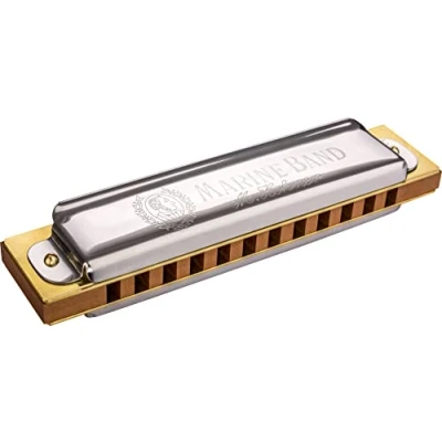 Afbeelding van Hohner Marine Band 24 Low D diatonische mondharmonica