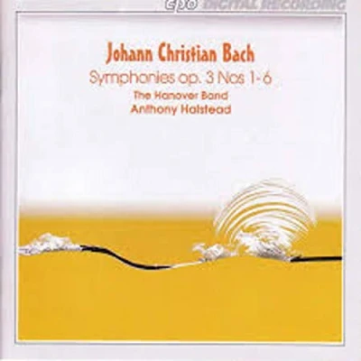 Afbeelding van Johann Christian Bach: Symphonies Op 3 Nos 1 6 / Halstead, Hanover Band