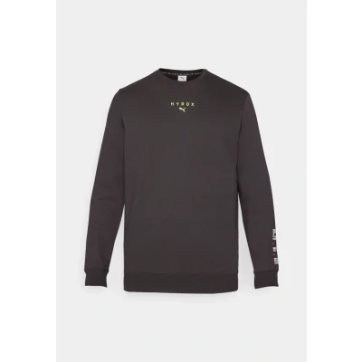 Afbeelding van PUMA x HYROX Heavyweight top met ronde hals voor Heren, Zwart, Maat S