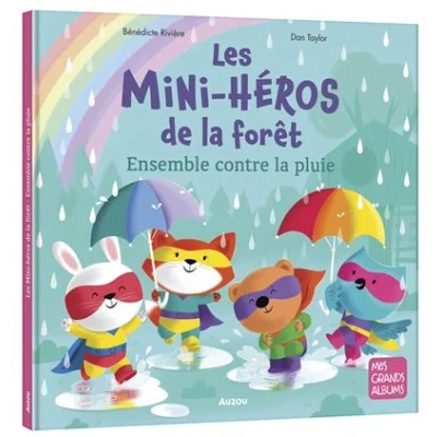 Image de Les mini heros de la foret ensemble contre pluie