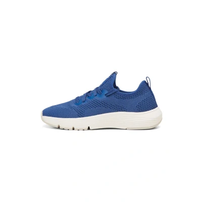 Afbeelding van Marc O&#039;Polo Leila Sneakers laag, Dames, Maat: 36, Shiny blue Mesh