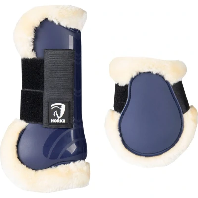 Afbeelding van Horka Beenbeschermers Bont Blauw S