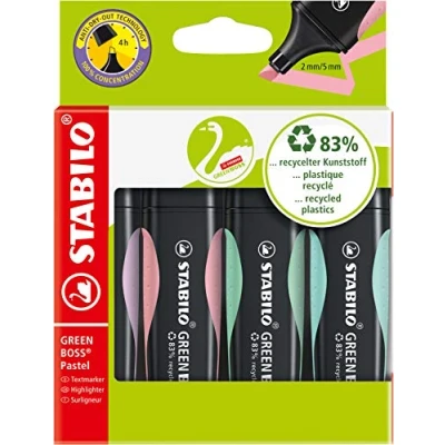 Image de ETUI 4 GREEN BOSS PASTEL