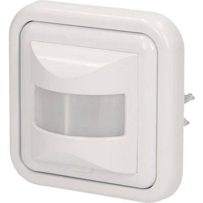 Afbeelding van Bewegingssensor inbouw IP20 PIR Bewegingsmelder voor binnen met detectiehoek 160 Bewegingsdetector 3 draads aansluiting Wit