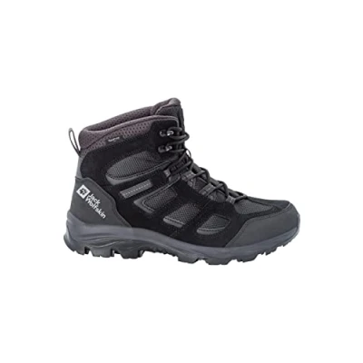 Afbeelding van Jack Wolfskin VOJO 3 Texapore MID Outdoorschoenen, Heren, Maat: 45.5, Black Leer en textiel