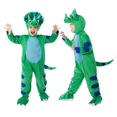Afbeelding van Morph dinosauruskostuum voor kinderen, dinosaurus, maat S