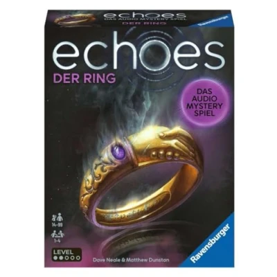 Afbeelding van Ravensburger Echoes The Ring Audio Murder Mystery spel voor volwassenen en kinderen vanaf 14 jaar