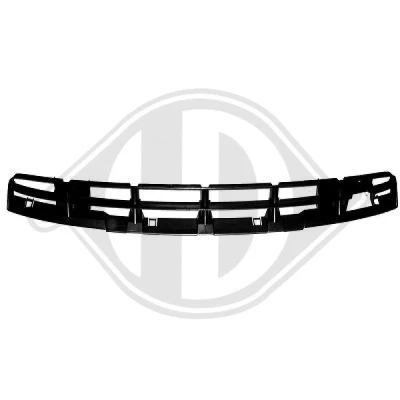 Afbeelding van DIEDERICHS 2244045 Bumper Grill Midden