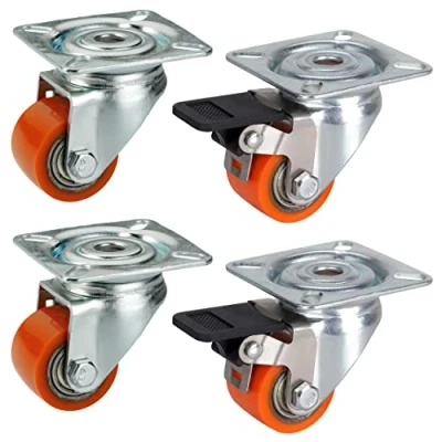 Afbeelding van dörner + helmer Zwenkwiel met hoog Draagvermogen Wieldiameter: 35 mm (max.): 100 kg 4 stuk(s)