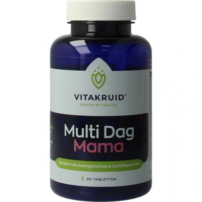 Afbeelding van Vitakruid Multi dag mama 90 tabletten