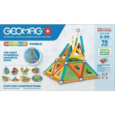 Afbeelding van Geomag Super Color Recycled 78 stukjes