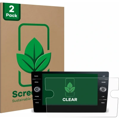 Afbeelding van ScreenLeaf Screenprotector voor Volkswagen Touran 2017 Discover Media 8&quot; 2019 Duurzame schermbescherming Folie Beschermfolie transparant (2 Stuks)
