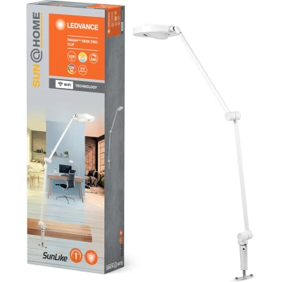 Afbeelding van LEDVANCE SUN@HOME PANAN CLIP bureaulamp, ws, 15W.