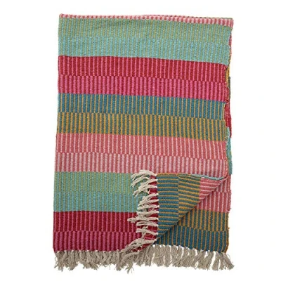 Afbeelding van Plaid Insel Gerecycled katoen Multicolor