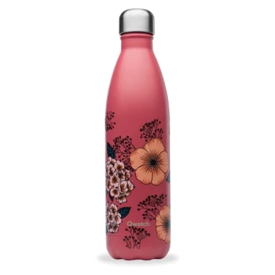 Afbeelding van Qwetch Anemonen thermosfles 750 ml drinkfles voor onderweg van roestvrij staal 24 uur koud en 12 warm waterdicht, BPA vrij herbruikbaar sport, reizen, kantoor,