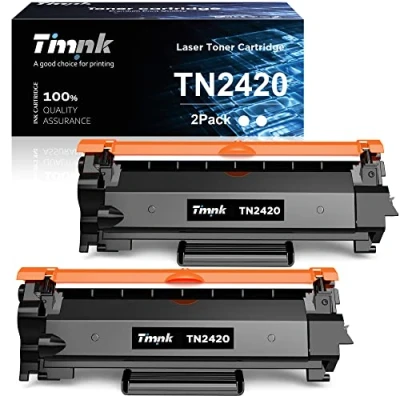 Afbeelding van Timink TN2420 tonercartridge compatibel (2 zwart) voor Brother TN2420/TN2410, DCP L2530DW/L2550DN MFC L2710DW/L2710DN/L2730DW/L2750DW HL L2370DN/L2375DW