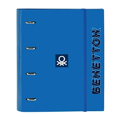 Afbeelding van Ringmap Benetton Deep water Blauw (27 x 32 3.5 cm)
