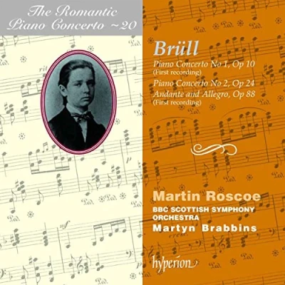 Afbeelding van Martin Roscoe, Martyn Brabbins, BBC Scottish Symphony Orchestra Brull: Romantic Piano Concerto Vol 20 (CD)