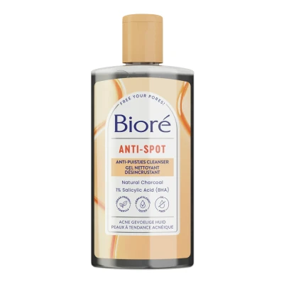 Afbeelding van Bioré Houtskool Anti Puistjes Cleanser 200 ml