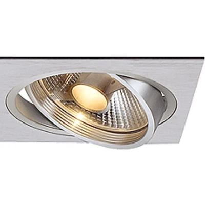Afbeelding van SLV 111382 Inbouwlamp GU10 Aluminium (geborsteld)