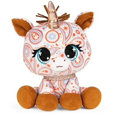 Afbeelding van GUND P.Lushes Designer Fashion Pets Sally Mustang Eenhoorn Premium knuffeldier zacht pluche Paisley 15 cm