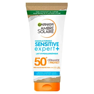 Afbeelding van Garnier Ambre Solaire Sensitive Expert+ Zonnemelk SPF50+ 50 ml
