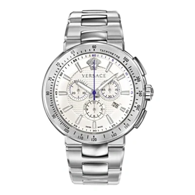 Afbeelding van Versace VFG090013 horloge mannen Roestvrij Staal zilver