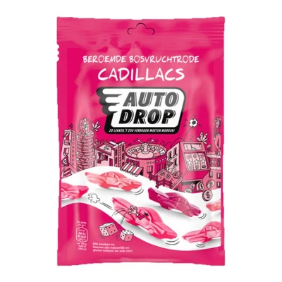 Afbeelding van Autodrop Rode Cadillacs 16x150g