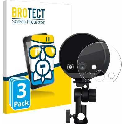 Afbeelding van BROTECT Screenprotector voor Profoto B10X Folie Beschermfolie Beschermglas transparant (3 Stuks)