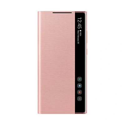 Image de Etui à rabat Clear View Cover Samsung pour Galaxy Note 20 Bronze