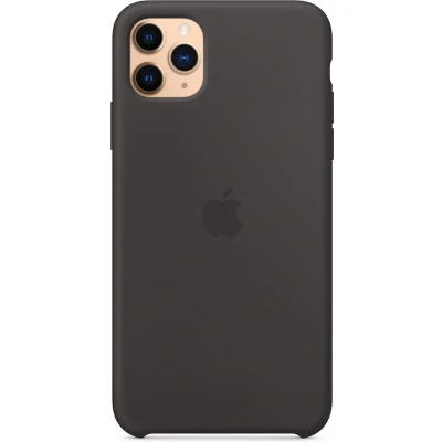 Afbeelding van Apple origineel silicone case iPhone 11 Pro Max black MX002ZM/A