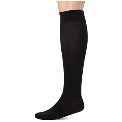 Afbeelding van Nur Der Herren &quot;Bambus Knie&quot;, 495266 kniekousen voor heren (1 stuk), Zwart