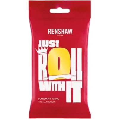 Image de Renshaw Just Roll With It Glaçage fondant Jaune 250 g