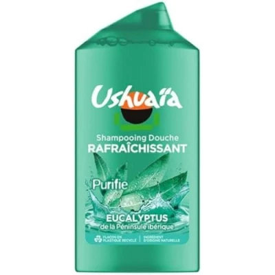 Afbeelding van Ushuaïa heren verfrissende douchegel met eucalyptus voor