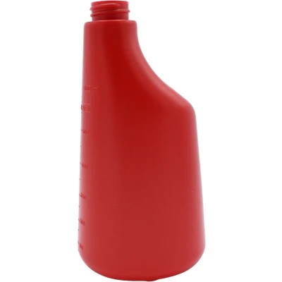Afbeelding van Fles 600 ml polyethyleen rood
