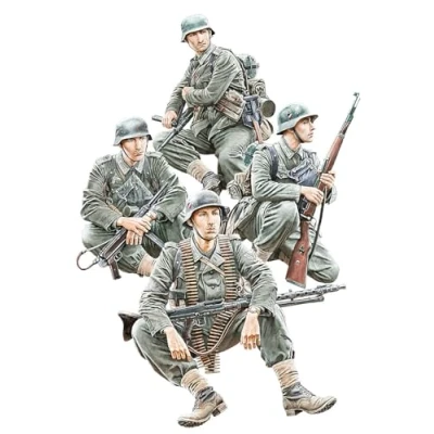 Afbeelding van Mini Art 35484 schaal 1:35 cijfers set Panzergrenadiere 2 getrouwe reproductie, modelbouw, kunststof set, handwerk, hobby, collage, modelset, montage, ongeverfd
